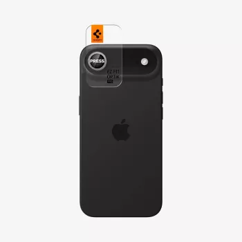 Spigen Optik Pro Glas.tR EZ Fit Camera Protector 2-Pack, iPhone 15 Pro / Pro Max, Air Silver