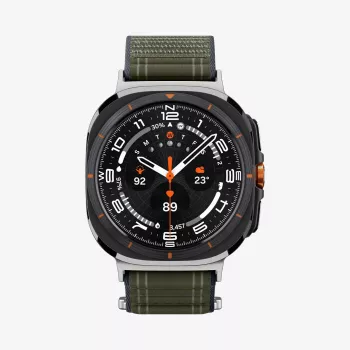 SPIGEN WBF0 Juostelė, skirta Samsung Galaxy Watch Ultra 2024/2025 (47 mm), žalia