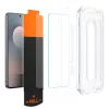 Spigen Glas.tR EZ Fit Pro HD Grūdinto stiklo ekrano apsauga, skirta Samsung Galaxy S25 FE - Skaidri (2 vnt.)