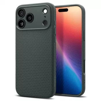 Spigen Liquid Air iPhone 17 Pro Abyss Green