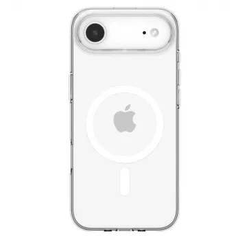 Spigen Liquid Crystal Mag Magsafe iPhone 17 Air Skaidri/Balta