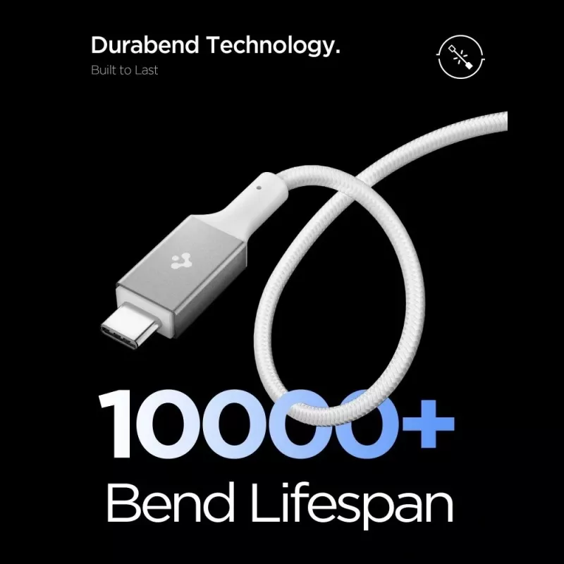 SPIGEN EB10015CC Essential USB-C į USB-C laidas 100W 150cm Baltas