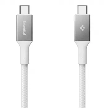 SPIGEN EB24015CC Essential Type-C laidas 240W 150cm Baltas