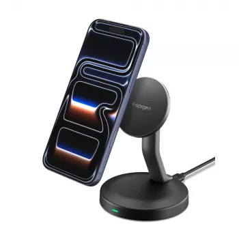 SPIGEN EF151MS Essential Magnetic MagSafe Wireless Charger 15W Juoda
