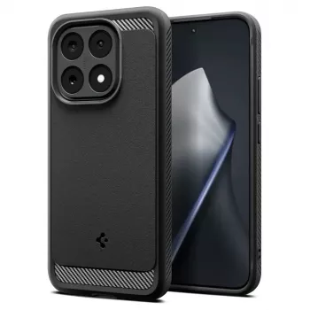 Spigen Rugged Armor Dėklas, skirtas Xiaomi 13T / 13T Pro - Matinė Juoda