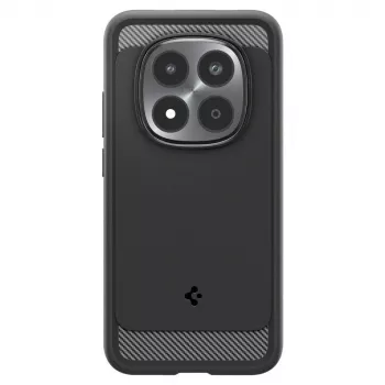 SPIGEN Rugged Armor Dėklas, skirtas Xiaomi Redmi Note 15 Pro 5G – Matinė Juoda