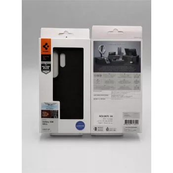 Spigen Liquid Air Case, Samsung Galaxy S26 Ultra, juodas