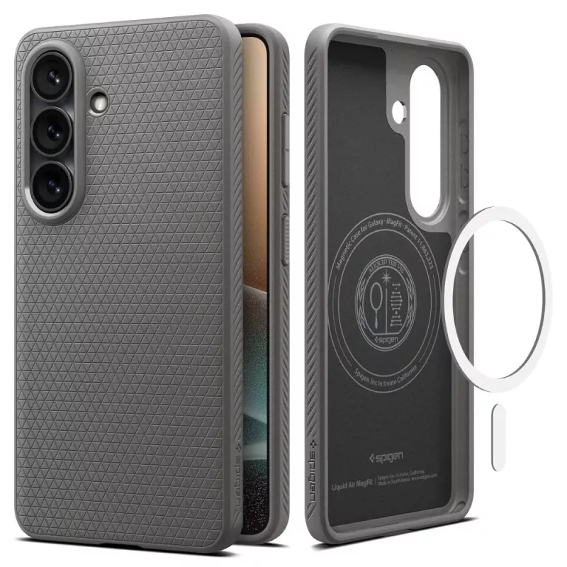 Spigen Liquid Air Mag Magsafe Galaxy S26+ Plus Marble Grey