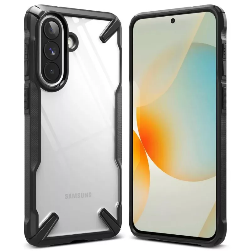 „Ringke Fusion X“ dėklas, skirtas „Samsung Galaxy A57 5G“, juodas