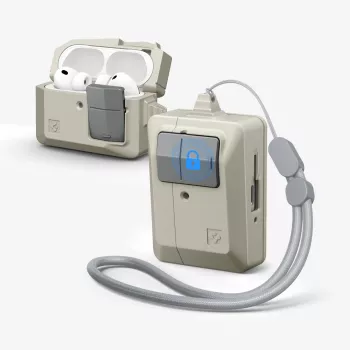 Spigen Classic LS dėklas, skirtas Apple AirPods Pro 3, pilkas