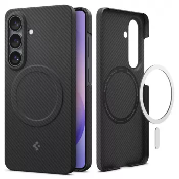SPIGEN AirSkin Aramid Mag MagSafe Case for Samsung Galaxy S26 Black