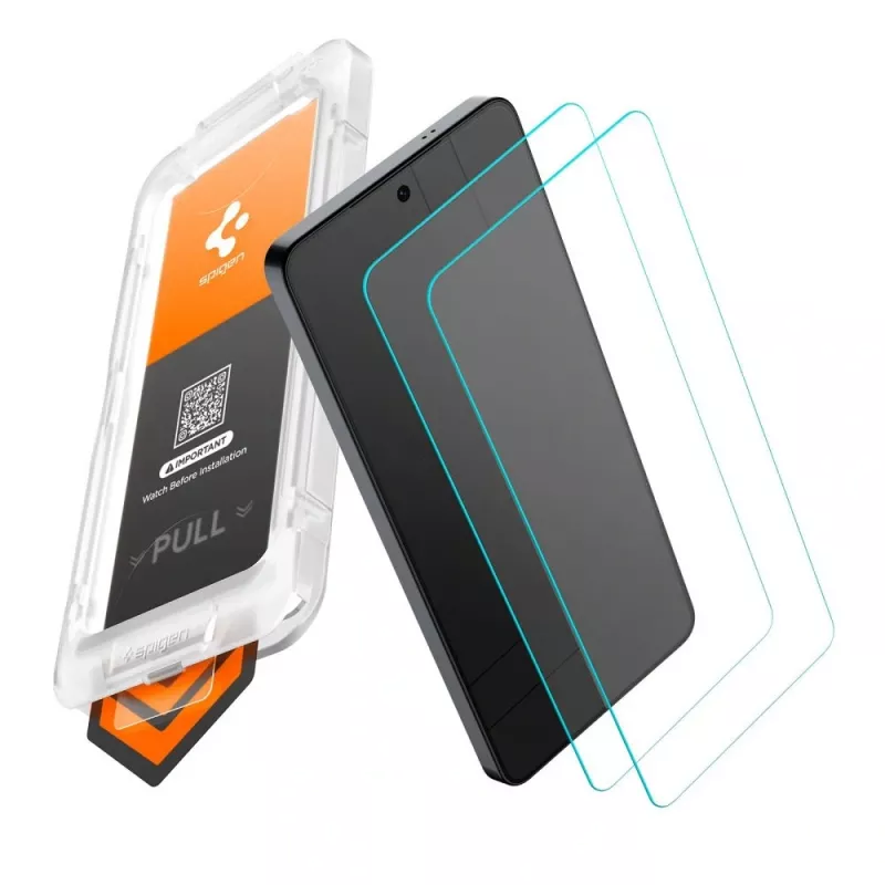 Spigen Glas.TR EZ Fit Pro AC HD objektyvo apsauga, skirta Samsung Galaxy S26 Ultra, skaidri – 2 vnt.