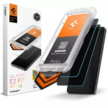 Spigen Glas.tR EZ Fit Pro AC HD Privacy Screen Protector 2-Pack, skirta Samsung Galaxy S26+ Plus