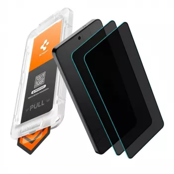 Spigen Glas.tR EZ Fit Pro AC HD Privacy Screen Protector 2-Pack, skirta Samsung Galaxy S26+ Plus