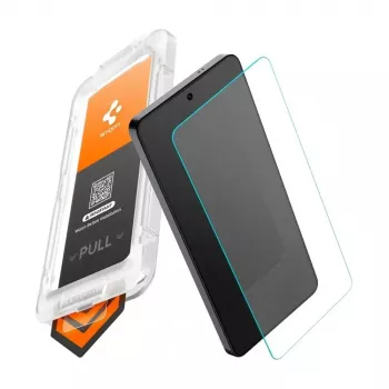 Spigen Glas.tR EZ Fit Pro AC HD grūdinto stiklo apsauginis ekrano stikliukas, skirtas Samsung Galaxy S26+ Plus, skaidrus