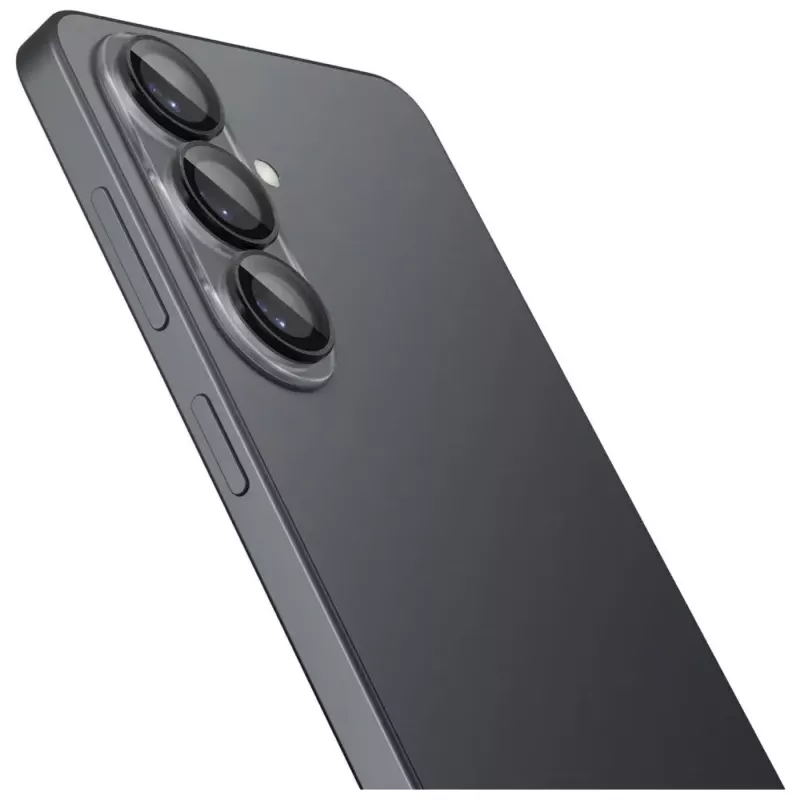Spigen Optik Pro HD Glas.tR EZ Fit Camera Protector 2-Pack, Samsung Galaxy S26+, juodas