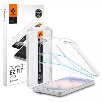 SPIGEN Glas.tR EZ Fit Pro AC Anti-Reflection Tempered Glass Screen Protector 2-Pack for Samsung Galaxy S26, Clear