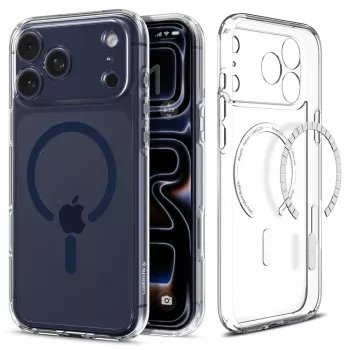 SPIGEN ULTRA HYBRID MAG MAGSAFE IPHONE 17 PRO CLEAR/DEEP BLUE