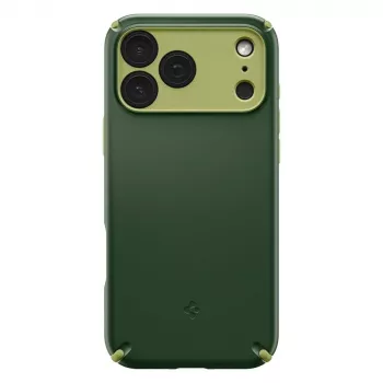 SPIGEN Nano Pop Hybrid Mag MagSafe Dėklas, skirtas Apple iPhone 17 Pro, Avocado Green