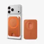 SPIGEN VALENTINUS MAGFIT+ MAGSAFE UNIVERSAL MAGNETIC CARD HOLDER METALLIC ORANGE