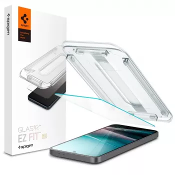 Spigen Glas.tR EZ Fit HD Grūdinto Stiklo Ekrano Apsauga, Samsung Galaxy A36 / A37 5G, Skaidri, 2 Vnt.