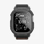 Spigen Rugged Armor & Tempered Glass Apple Watch Ultra 1 / 2 / 3 (49 mm) Matte Black