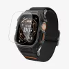 Spigen Rugged Armor & Tempered Glass Apple Watch Ultra 1 / 2 / 3 (49 mm) Matte Black