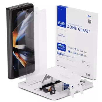 WHITESTONE Dome Glass 2-Pack Ekrano Apsauginis Stiklas, Samsung Galaxy Z Fold 5, Skaidrus, Grūdintas Stiklas, 9H Kietumas, Viršelio Ekranui
