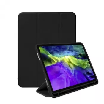 Mercury Flip Case, skirtas iPad Pro 11 (2018) ir iPad Air 11 (M2 2024 / M3 2025 / M4 2026) – juoda