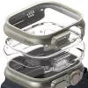 Ringke Slim 2-Pack Apple Watch Ultra (49 mm) Clear & Titanium Grey