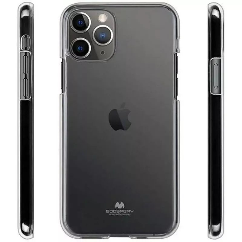 Mercury Jelly Clear Case, skirtas Apple iPhone 14 Plus / 15 Plus 6,7 colio, permatomas