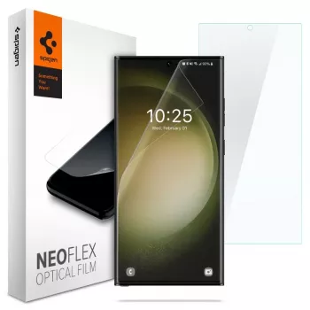 Spigen Neo Flex Screen Protector Samsung Galaxy S23 Ultra (Skaidrus) – 2 vnt. pakuotė