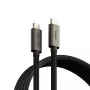 RINGKE USB 3.2 Gen 2x2 Type-C laidas PD 240W 100cm Juodas