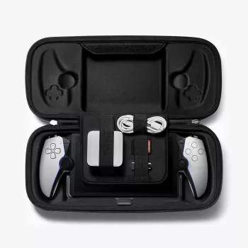 Spigen Rugged Armor Pro Dėklas, skirtas Sony PlayStation Portal – Juodas