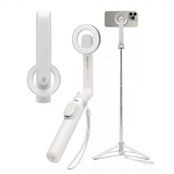 Spigen S571W OneTap Pro MagSafe automobilinis laikiklis smėlio spalvos