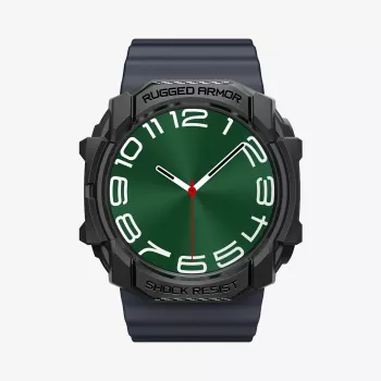 Spigen Rugged Armor Samsung Galaxy Watch Ultra (47mm) Matte Black