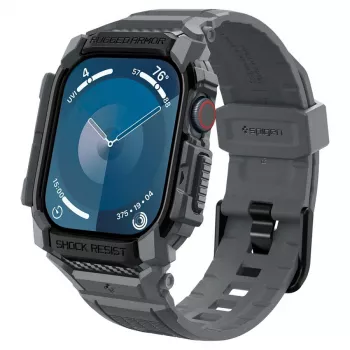 SPIGEN RUGGED ARMOR PRO APPLE WATCH 10 / 11 (46 MM) DARK GREY