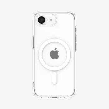 Spigen Ultra Hybrid MagSafe Dėklas, skirtas iPhone 16e, Frost White