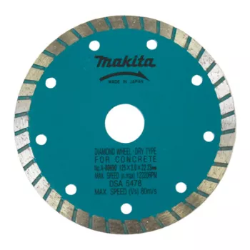 Makita deimantinis pjovimo diskas betonui 125 mm