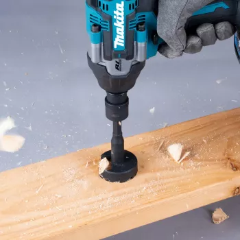 Makita B-68454 adapteris nuo 3/8 colio kvadratinio iki 1/4 colio šešiabriaunio su fiksavimo kaiščiu