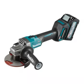 Makita GA008GZ belaidis kampinis šlifuoklis XGT 40V Max 125mm mėlynas/juodas (tik įrankis)