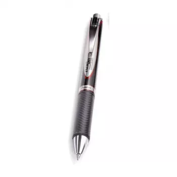 Pentel EnerGel gelinis rašiklis 0,35 mm raudonas, dokumentams atsparus