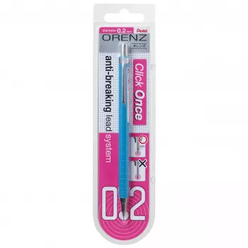 Pentel Orenz mechaninis pieštukas mėlynas B 0,2 mm