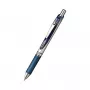 Pentel EnerGel XM įtraukiamas gelinis rašiklis - tamsiai mėlynas rašalas - ypač plonas 0,35 mm - tamsiai mėlynas korpusas - sidabrinis segtukas