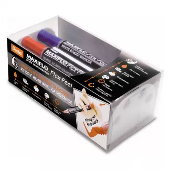 Pentel Maxiflo Flex-Feel Whiteboard Marker MWL5SBF-BX Red