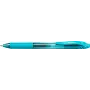 Pentel EnerGel X užtraukiamas gelinis rašiklis – turkio spalvos, 0,7 mm, vidutinis antgalis, tinkamas dešiniarankiams ir kairiarankiams