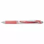 Pentel EnerGel BL77 atsegamasis gelinis rašiklis - rožinis - koralinis - sidabrinis - apvalus - 0,7 mm - vandens pagrindo rašalas