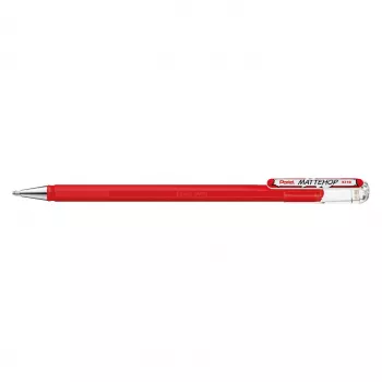 Pentel Mattehop gelinis rašiklis 1,0 mm raudonas