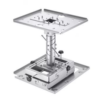 Panasonic ET-PKD130H Projektoriaus lubų montavimo rinkinys (prailginimo strypas, rankenėlė, tvirtinimo plokštė, kampo reguliatorius, 2 kaiščių tvirtinimo laikiklis)