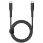 ENERGEA Flow USB-C į USB-C laidas 1,5 m Juodas 240W 5A PD Greitasis Įkrovimas